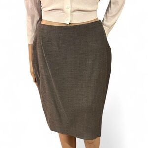 Hugo Boss grey Pencil Skirt